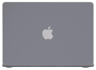 Заштитна обвивка за лаптоп Next One SafeGuard, за MacBook Air 15" M2 M3, поликарбонат, проѕирно сива