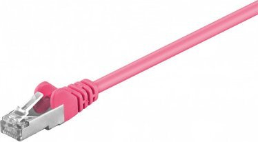 Kabllo rrjeti Goobay 93416, RJ-45 në RJ-45, CAT 5e, 3m, magenta