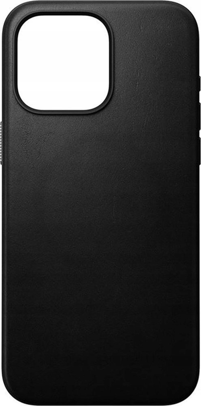 Këllëf lëkure Nomad Modern Leather për iPhone 15 Pro Max, i zi