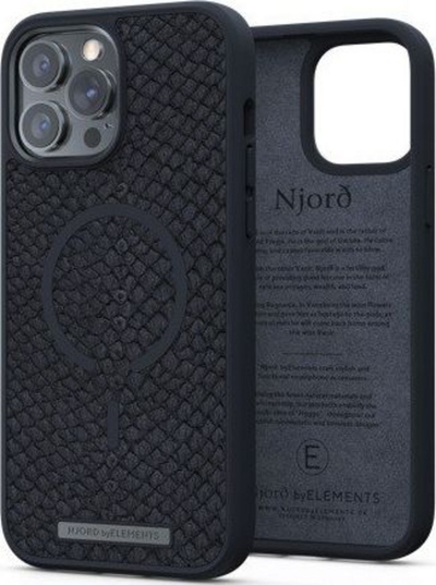 Mbrojtëse telefoni Njord by Elements për iPhone 13 Pro Max, e zezë