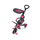 Tricikletë 4 në 1 Globber Explorer Trike, me çadër, Fuchsia