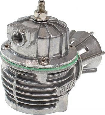 Valvul blow off Turboworks Blitz Venturi Drive, me dy pistona, hapje 45 mm, ngjyrë argjendi