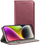 Këllëf telefoni OEM SMART MAGNETO për Motorola Edge 60, tip libër, me mbyllje magnetike, burgundy