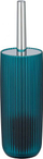 Четка за тоалет Wenko Agropoli, со држач, пластика, petrol blue