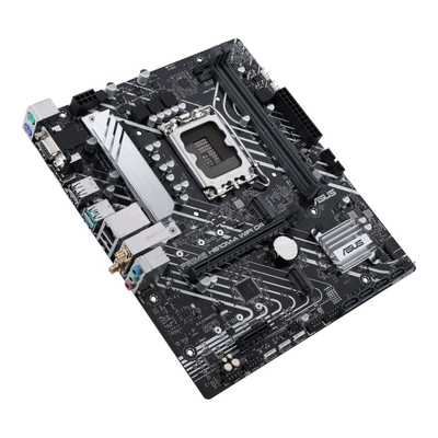 Pllakë amë Asus PRIME H610M-A WIFI D4, LGA1700, WiFi, e zezë