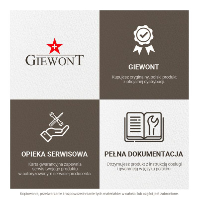 Ora dore Giewont Classic Fashion, kuarc, elegante