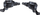 Komanda marshe Microshift 3x7, set çift, Thumb Tap, tregues optik