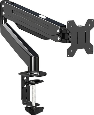 Држач за монитор Esperanza ERW019, 17" 27", метален за маса, црн