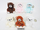 Arush pelushi Sun-Day Plush Toy Bear, 18cm, me fjongo, shumëngjyrësh