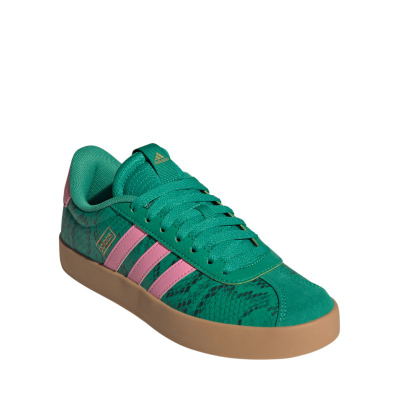 Atlete Adidas VL Court 3.0 W JR8668, lëkurë saede, shollë gome, bezhë