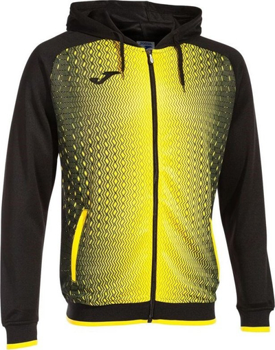 Xhaketë sportive Joma Supernova Hooded Jacket M 101285-109, me kapuç, me zinxhir, e verdhë e zezë