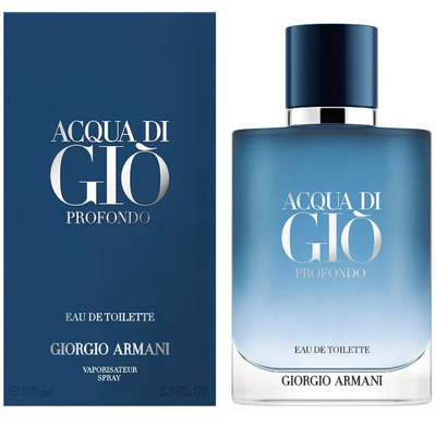 Parfum Armani Acqua Di Gio Profondo, Eau de Toilette, 100ml, për meshkuj