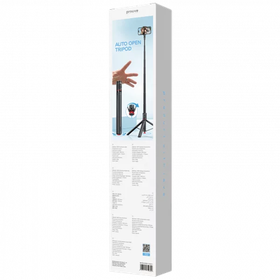 Tripod me hapje automatike Proove DropStop, 177 cm, i zi