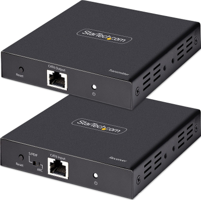 Zgjatës HDMI StarTech 4K70IC EXTEND HDMI, 4K 60Hz, PoC, i zi