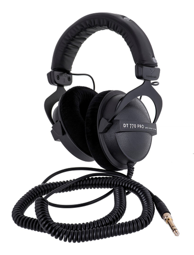 Kufje Beyerdynamic DT 770 PRO 250 OHM, me kabllo, të zeza