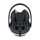 Ulëse auto për foshnje BeSafe iZi Go Modular X2 i-Size, 40-75 cm, material 3D mesh, gri e errët