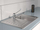 Rubinet kuzhine SCHÜTTE Sink Mixer, me një levë, me grykë që rrotullohet, krom