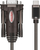 Kabllo Unitek USB-C - RS-232 USB, 1.5m, e zezë