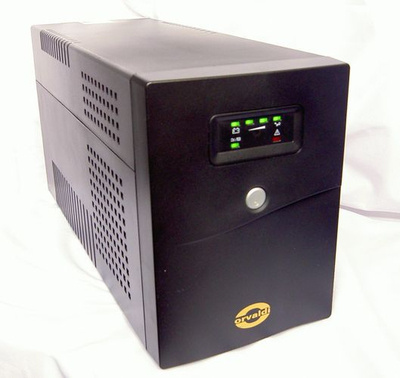 UPS Orvaldi 1500LED USB, 1500VA 900W, me AVR, ngjyrë e zezë