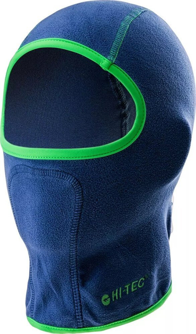 Balakllavë për fëmijë Hi-tec Lascar Jr Pb, mikrofleece termik, e zezë