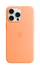 Маска Apple iPhone 15 Pro Max Silicone Case со MagSafe, Orange Sorbet