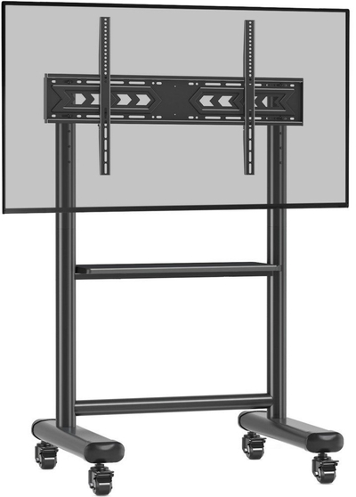 Стојка за телевизор Techly ICA-TR533BK, 60-86\", до 68kg, црна