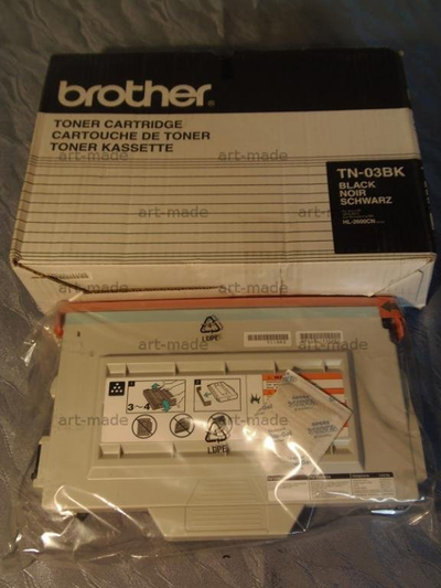 Toner printeri Brother TN-03BK, origjinal, i zi