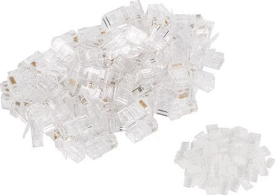 Set prizash për kabllo rrjeti Lanberg RJ45 (8P8C) CAT.6 UTP (100 PCS), 100 copë
