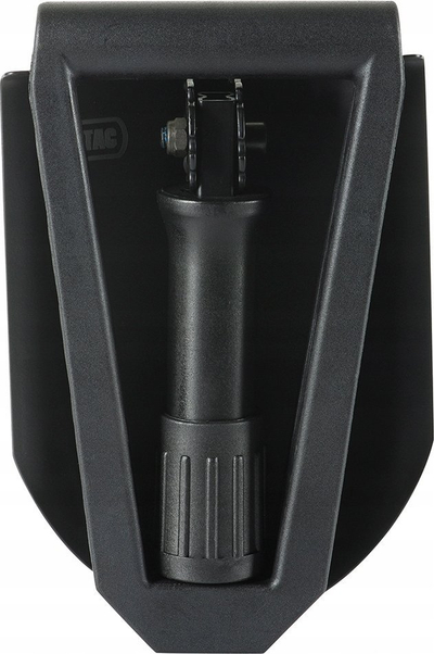 Lopatë palosëse M-TAC Folding Shovel with Cover, çelik karboni, 59 cm, jeshile