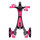 Tricikletë 4 në 1 Globber Explorer Trike, me çadër, Fuchsia