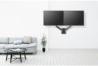 Mbajtëse për dy monitorë 13"-32" STELL SOS 1820 - E zezë