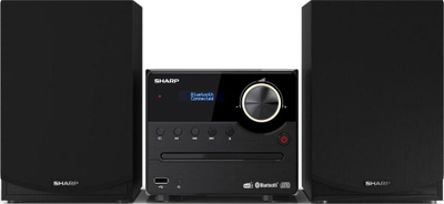 Set altoparlantësh Sharp XL-B517D, i zi
