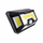 Соларна LED светилка NVOX WMC-WL6018, 156 LED, сензор за движење, црна