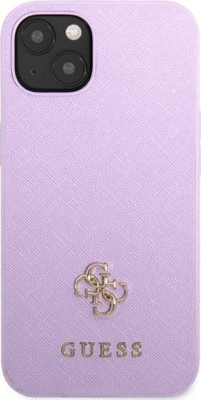Mbajtëse telefoni Guess Hardcase Saffiano 4G, për iPhone 13 6.1", TPU, lejla