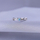 Unazë Silvego JJJR1100TS, argjend 925, Topaz blu dhe zirkon, argjendtë