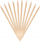 Дрвени стапчиња од портокалово дрво за маникир Sticks, 10 парчиња, 11 cm