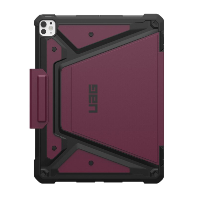 Mbulesë folio Urban Armor Gear Metropolis SE për iPad Pro 13" 7th Gen 2024 M4, përputhje me Apple Pencil, ngjyrë e zezë