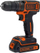 Stërvitëse kaçavidë me bateri Black &amp; Decker BDCDC18, 18V, 30Nm, portokalli e zezë