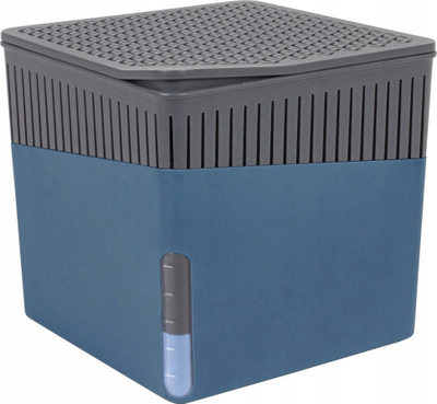 Dezumidifikues Wenko Cube 500 g, pa drita, për 16 m², blu