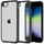 Mbrojtëse për celular iPhone SE 2022/2020/8/7 Spigen Ultra Hybrid, transparente / e zezë