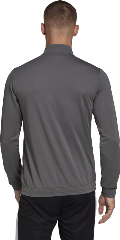 Duks sportiv Adidas Entrada 22 Track M H57522, me zinxhir, për burra, gri