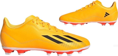 Këpucë futbolli Adidas X Speedportal.4 FG M GZ2460, fushë me bar natyral, për burra, portokalli