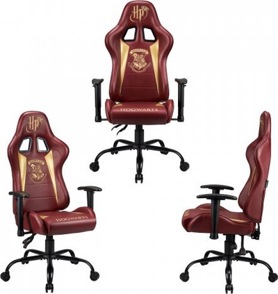 Karrige gaming Subsonic Harry Potter, madhësi M L, lëkurë artificjale, e zezë