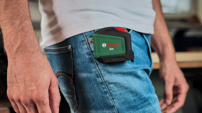 Metër shirit Bosch Auto Lock, 3 m, 19 mm, shumëngjyrësh