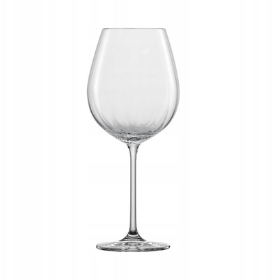 Gotë vere të kuqe Zwiesel Glas Prizma, me këmbë, qelq i kthjellët