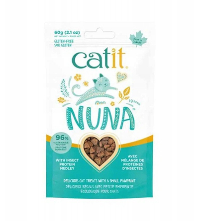 Shujta për mace Catit Nuna Insect Protein Medley, proteina insektesh, pa gluten, 60g
