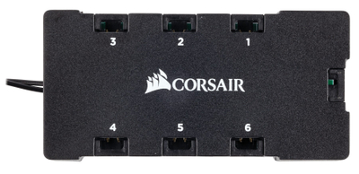 Кулер вентилатори за куќиште Corsair LL Series RGB, 140mm PWM, сет со 2 парчиња, црни