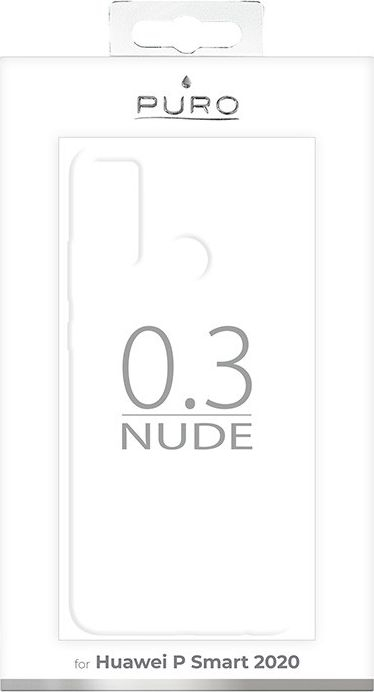 Mbulesë telefoni Puro 0.3 Nude për Huawei P Smart 2020, TPU, transparente