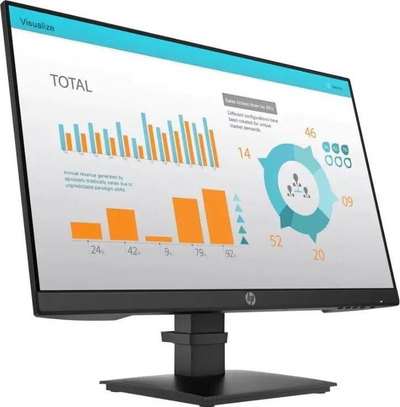 Monitor HP P24 G4, 23.8", 1920 x 1080 (FullHD), i zi