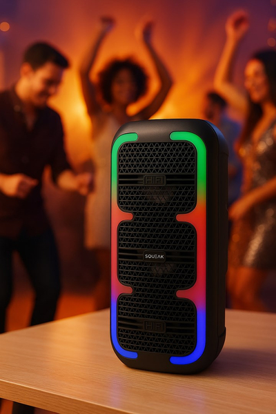 Kutizë karaoke Squeak Beatone Sq1009, Bluetooth 5.3, 45W, e zezë